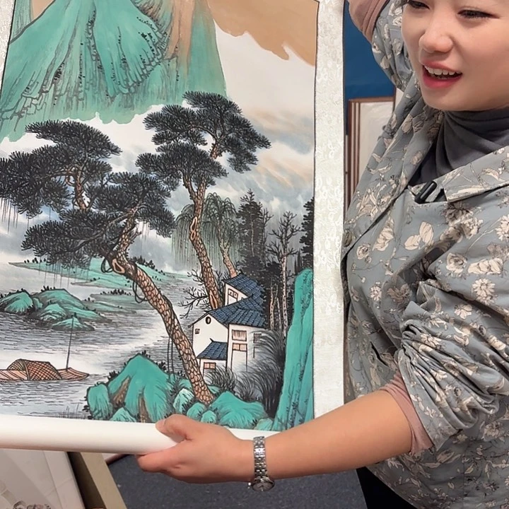 国画兖****师手绘作品欣赏