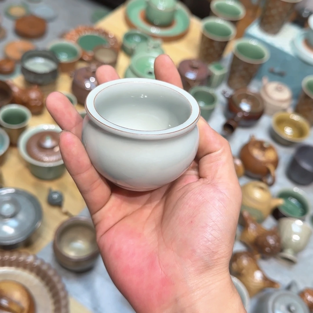 小金茶器青瓷茶具