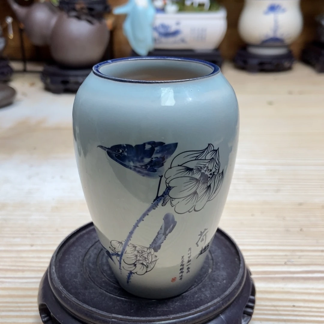 瓷片陶瓷花盆陶瓷艺术