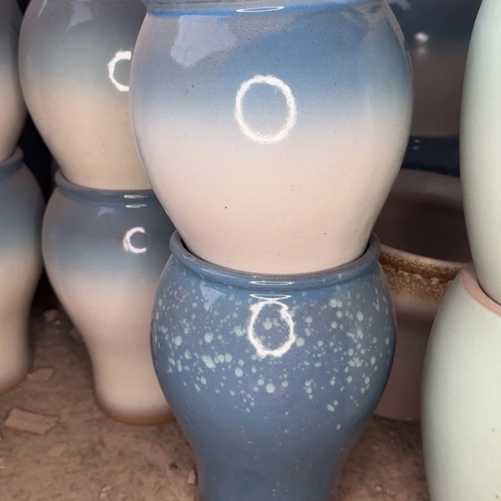 瑕疵花盆处理啦口14高24