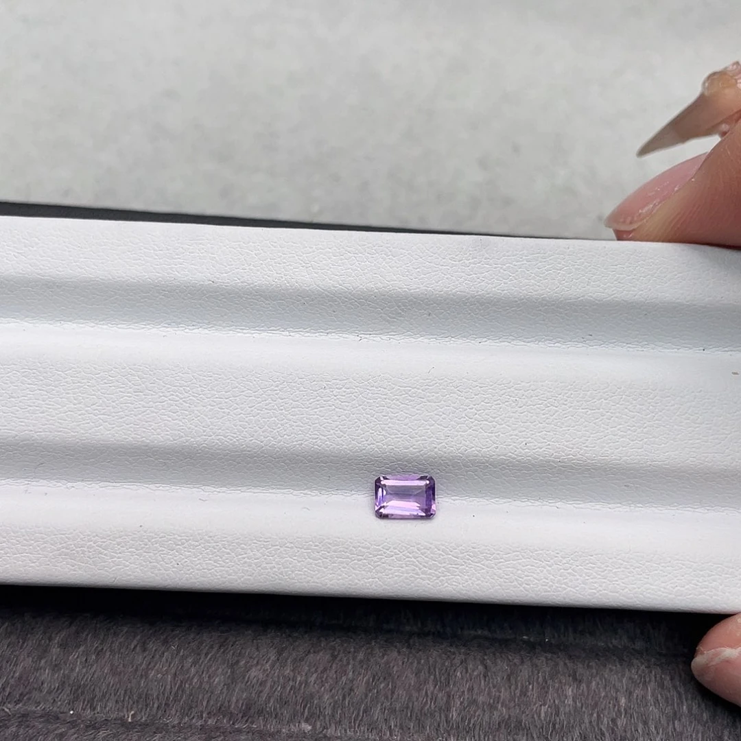 紫晶裸石未镶嵌方