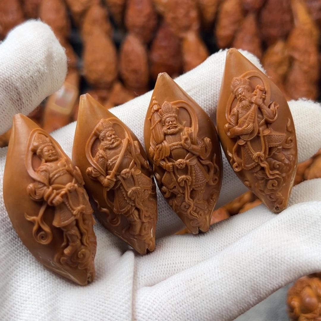 醉***笑手串/手链橄榄核核雕