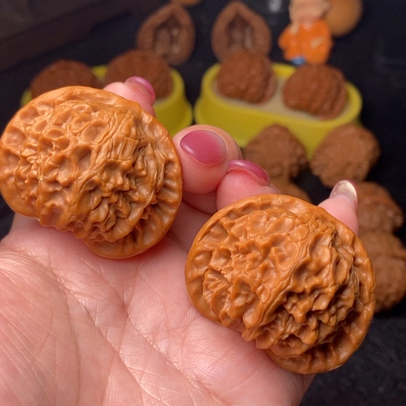 【闪购商品】把件文玩核桃863号宫灯43.5