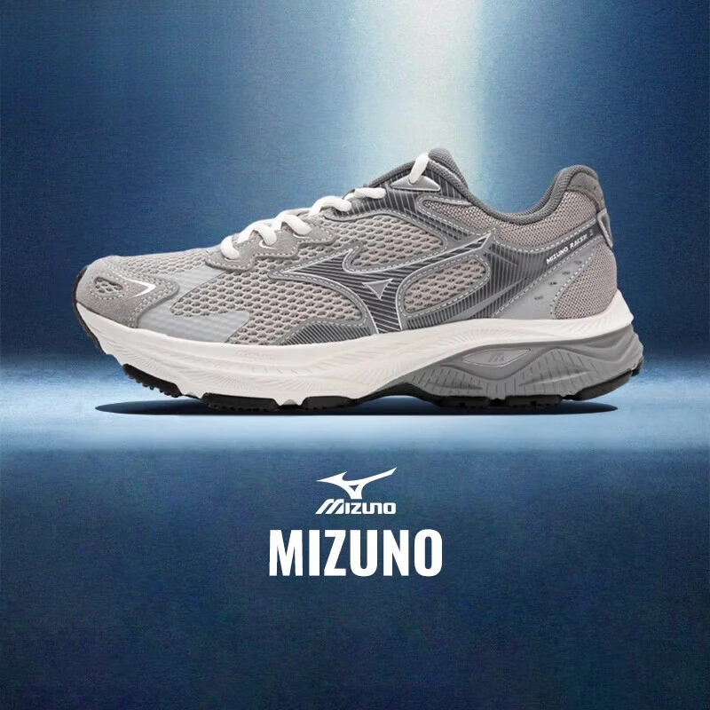 美津浓男鞋女鞋RACER S运动鞋休闲训练软底轻便人生跑鞋D1GH2235