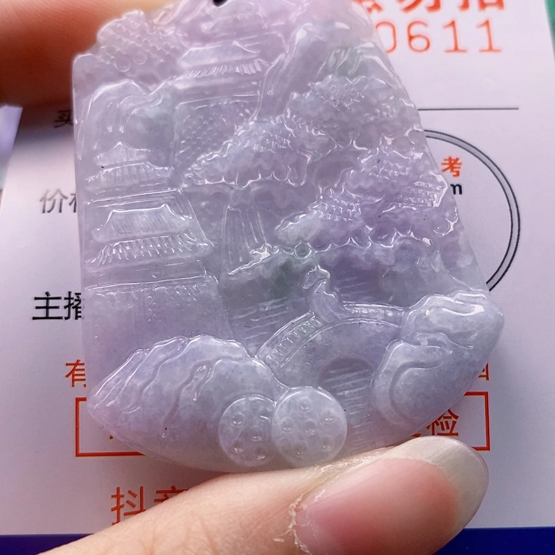 吊坠(不含链)未镶嵌翡翠