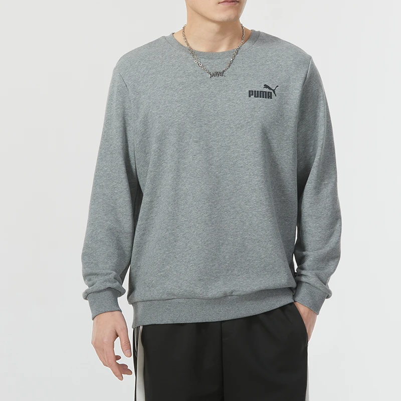 【商场专属】彪马圆领卫衣男装春季新款运动服休闲长袖套头衫683375