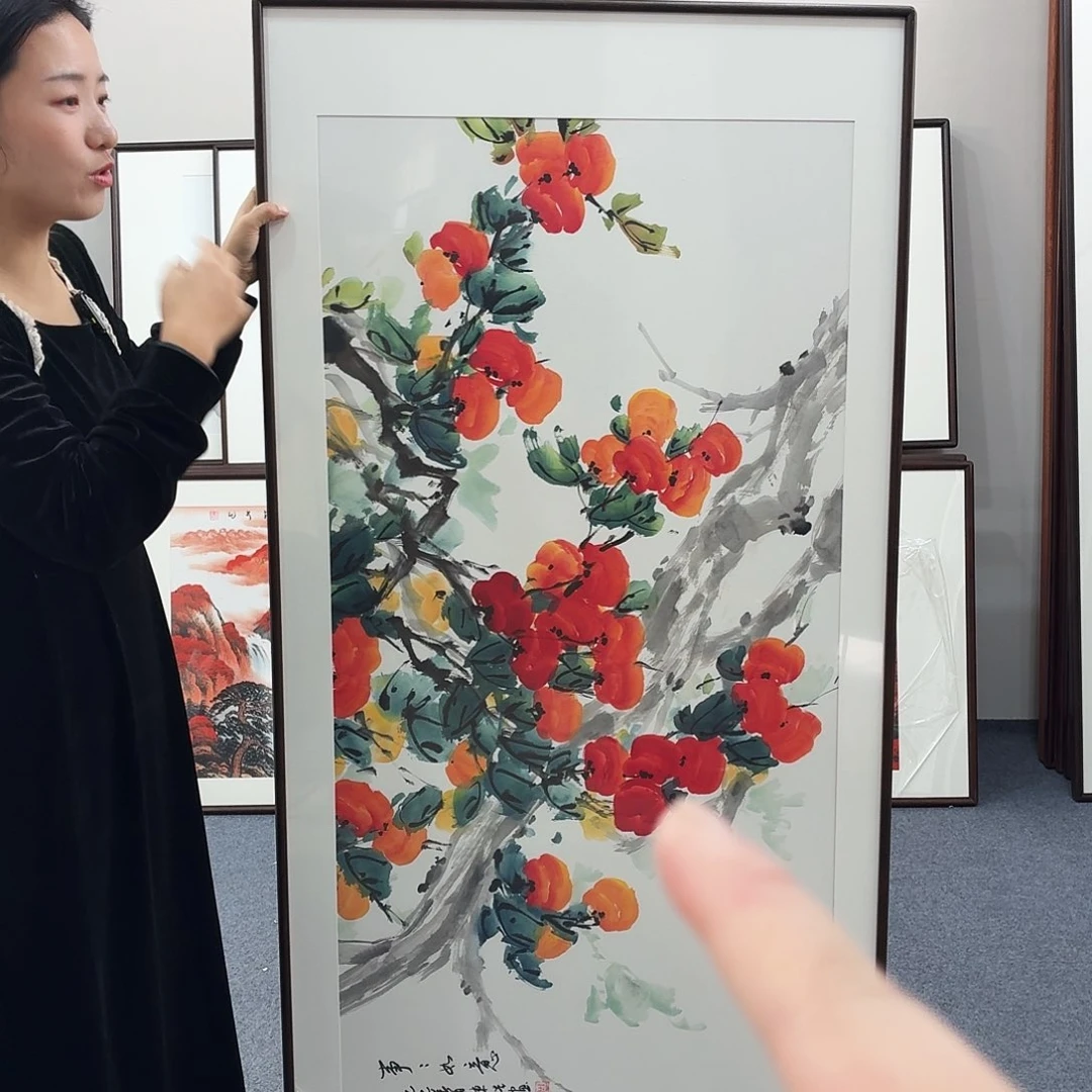 国画手绘作品160-80尺寸