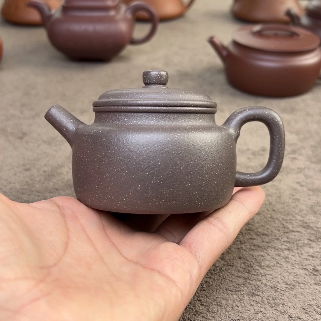 茶壶紫砂手工泥天青德钟