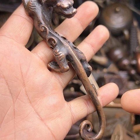 铜制工艺把玩摆件