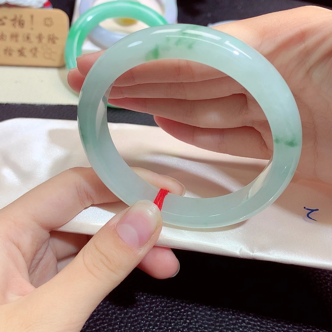 翡翠未镶嵌手镯122202