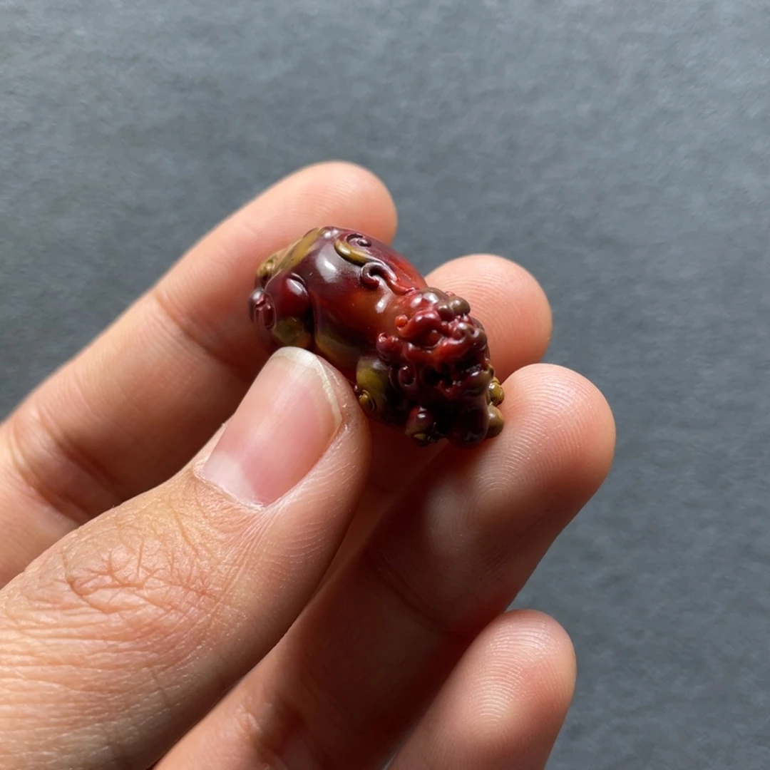 南红玛瑙配饰未镶嵌乔*貔貅
