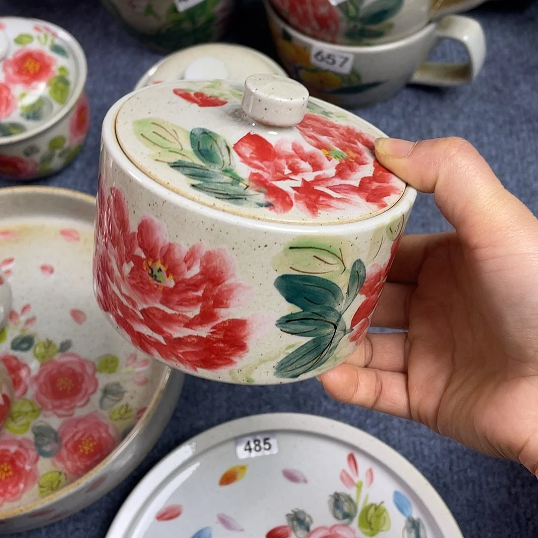 盘景德镇高温陶瓷8888