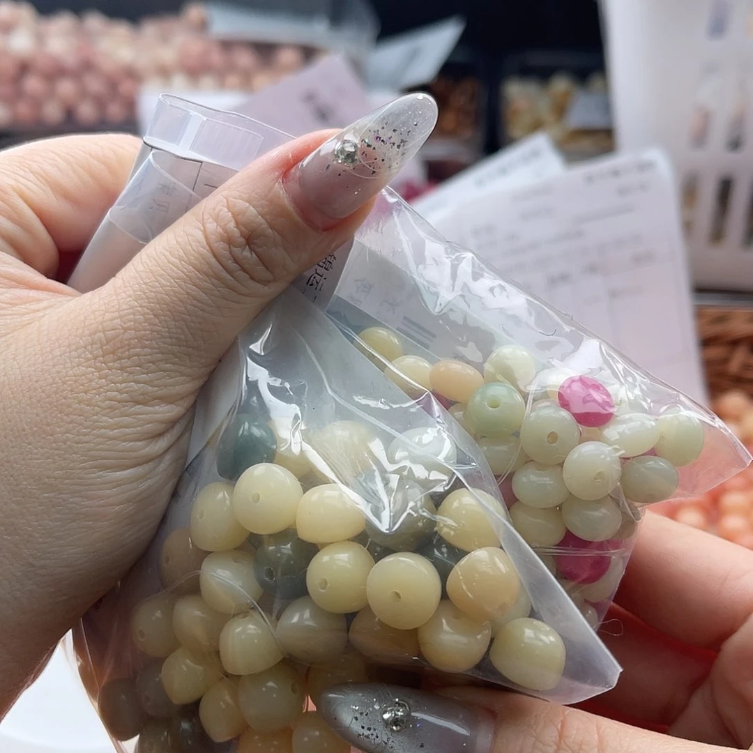 白玉菩提吊坠a锅底10mm/120颗