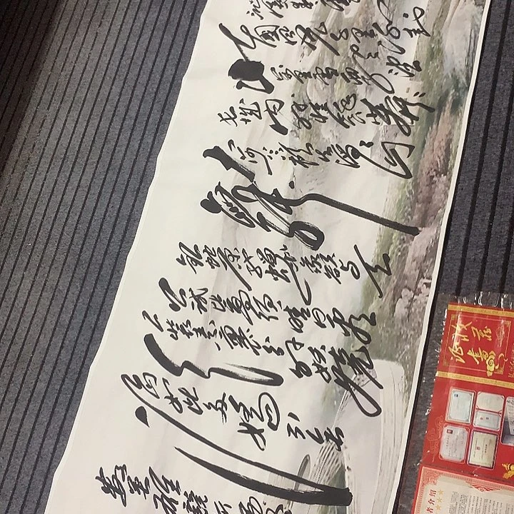 书法冯伟老师新款雪长城