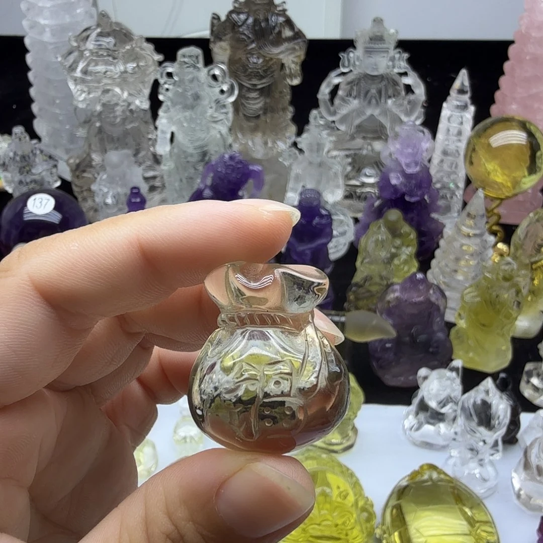 水晶珠宝半成品未镶嵌
