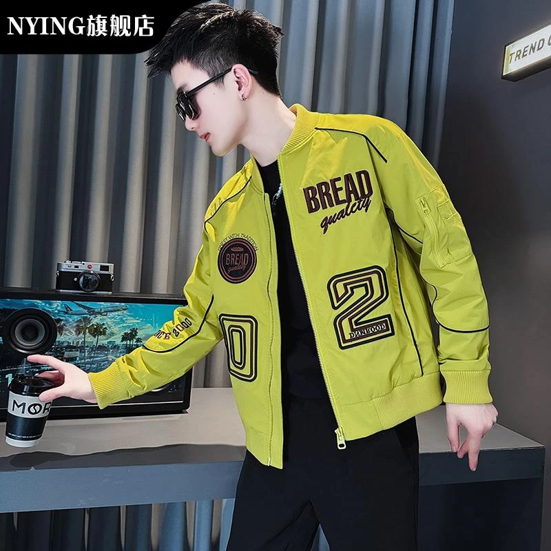 NYING棒球服男款2025年新款今年流行爆款外套男士春季春装穿搭休