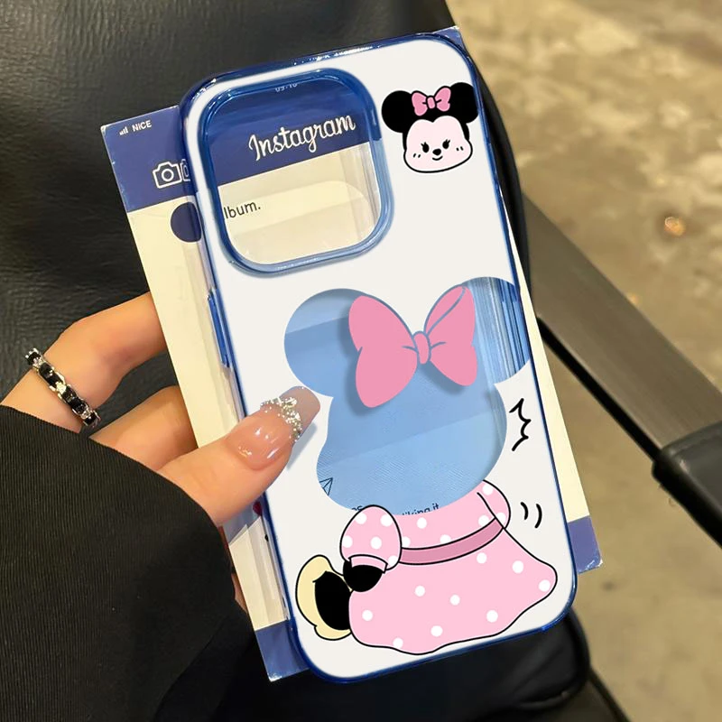 米奇米妮背影适用iPhone16苹果14_15PROMAX软胶13手机壳1211卡通X
