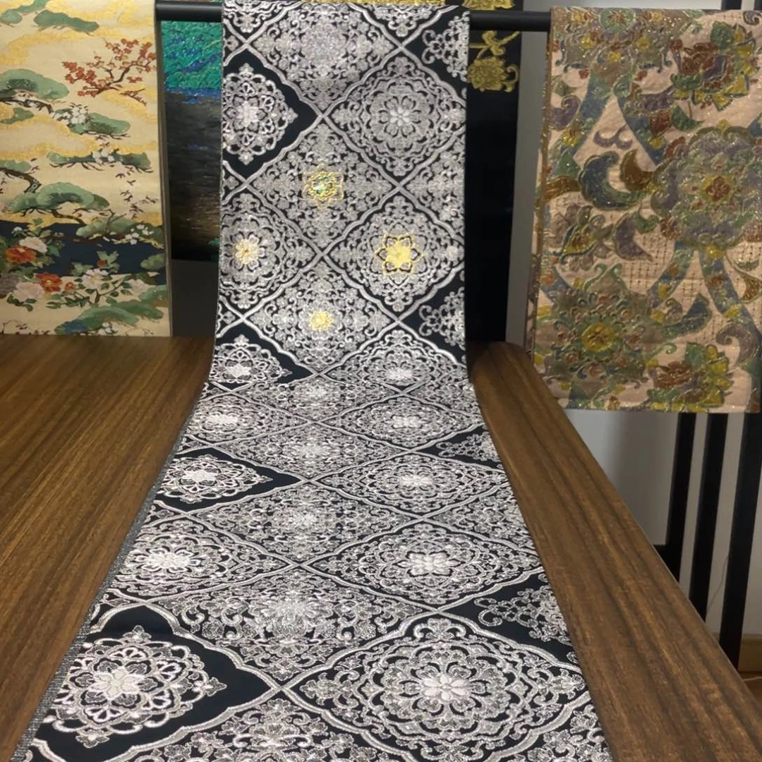 织绣28 唐锦西阵织桌旗