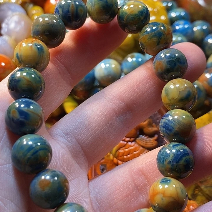 糖***）玛瑙/玉髓未镶嵌手链