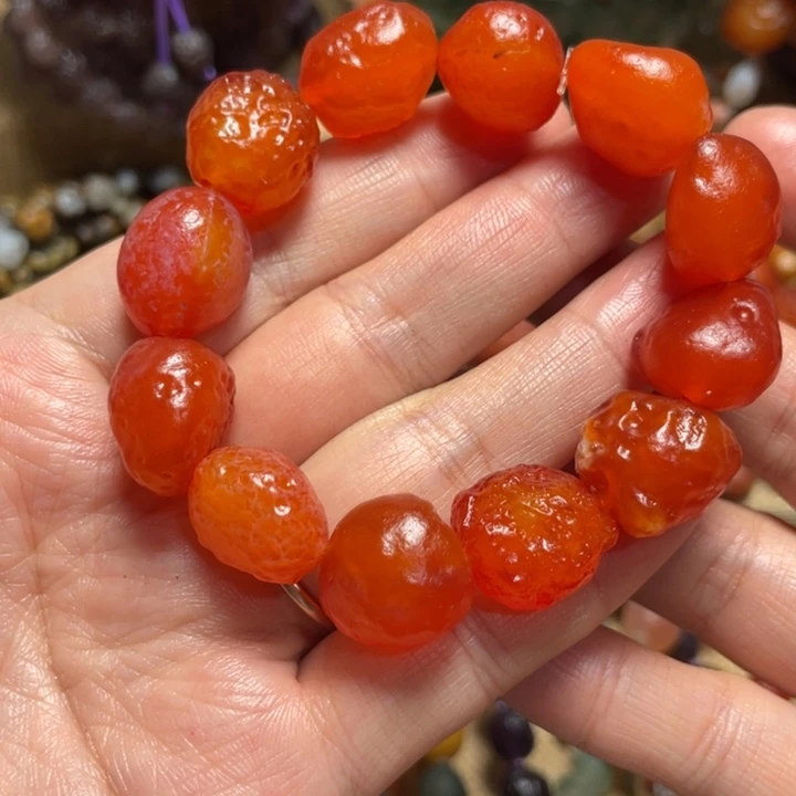 玛瑙/玉髓合金手链