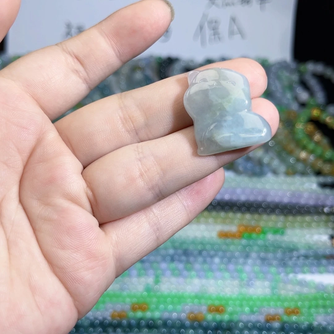 未镶嵌手串翡翠003……