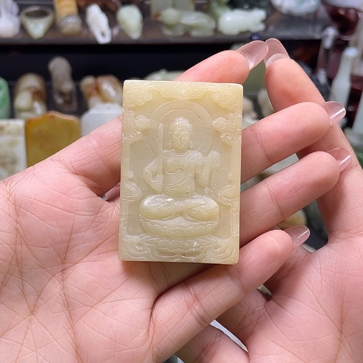 和田玉（糖玉）未镶嵌颈饰