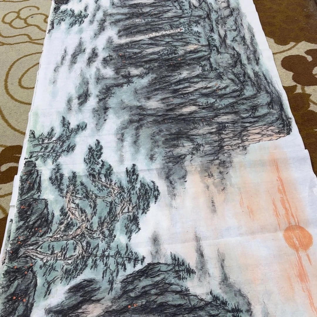 国画国画老师作品刘