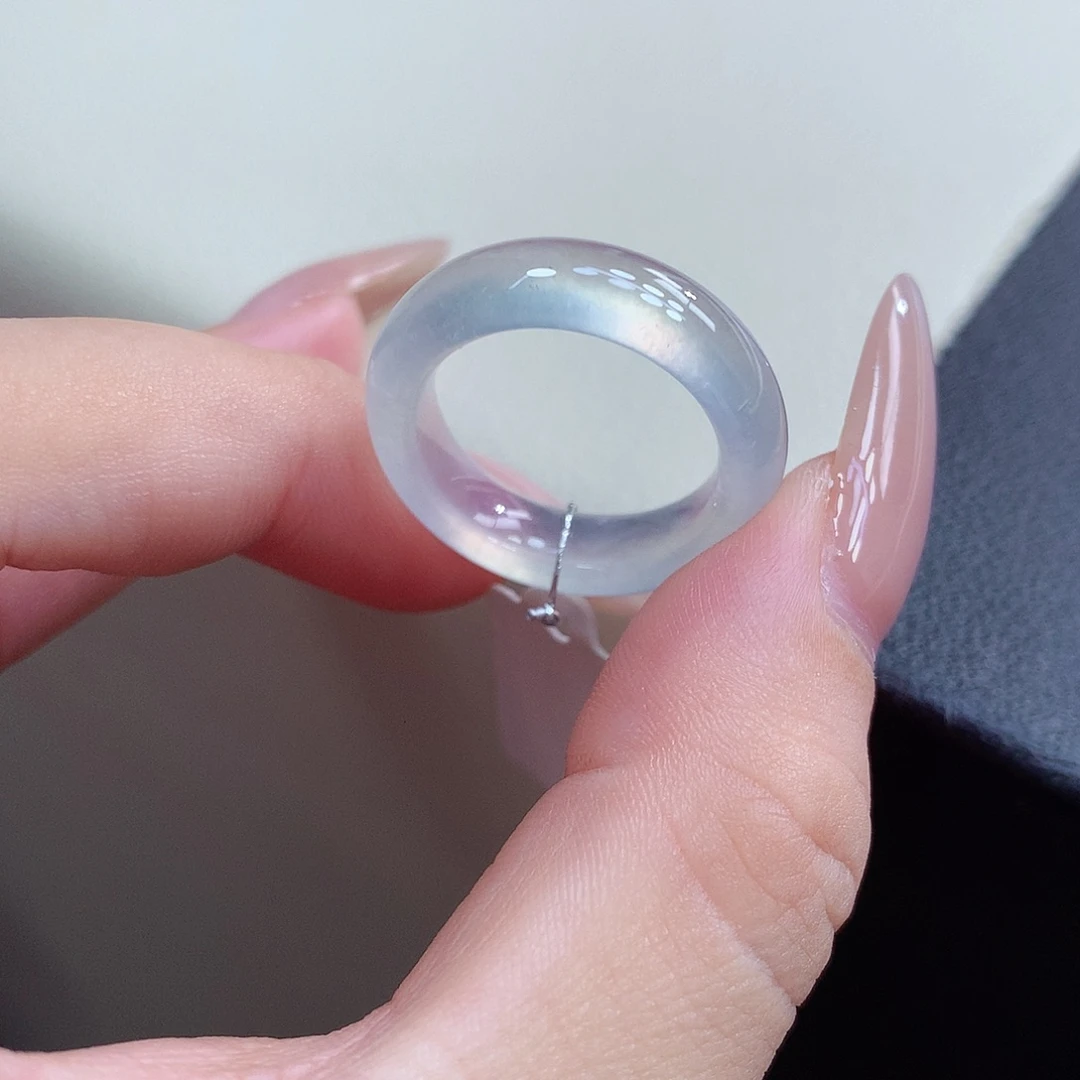 翡翠未镶嵌戒指15号