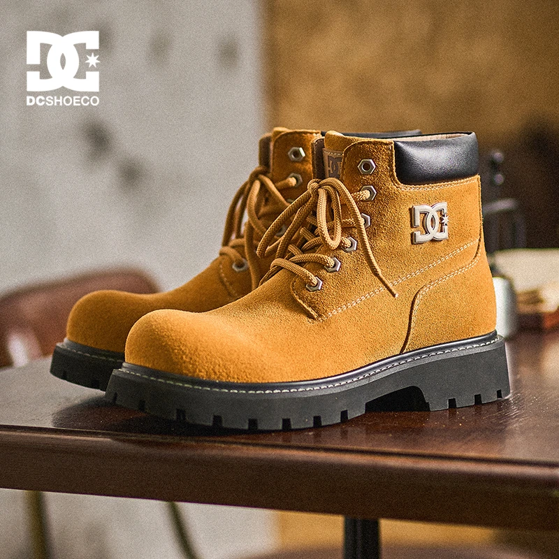 DCSHOES LUMOS EDGE 马丁靴男款2025新款户外厚底男士增高机车靴