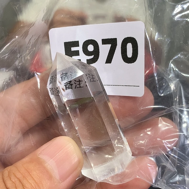 水晶珠宝半成品未镶嵌天然水晶E970