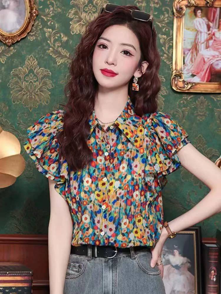 《现货》女装春季2025新款高级感上衣4238