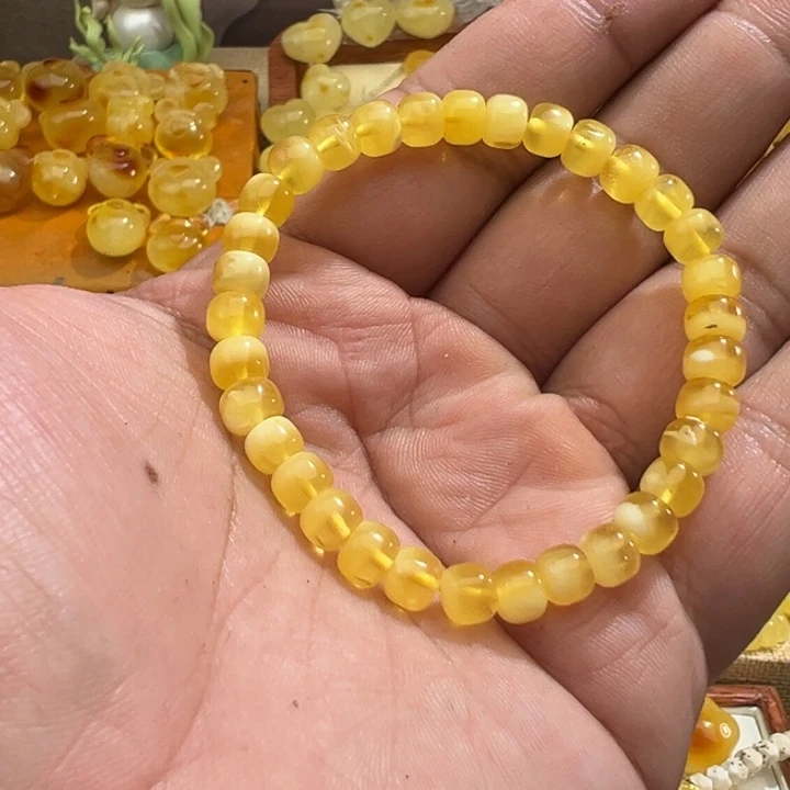 琥珀手链未镶嵌串