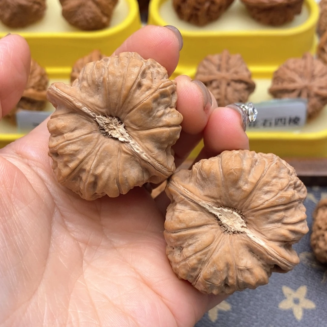 文玩核桃把件45尺全品南瓜墩