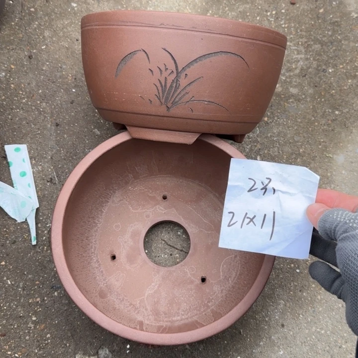 紫砂花盆特价商品