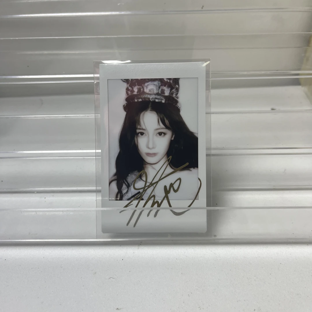 P5260【迪丽热巴】正品拍立得照片 白边