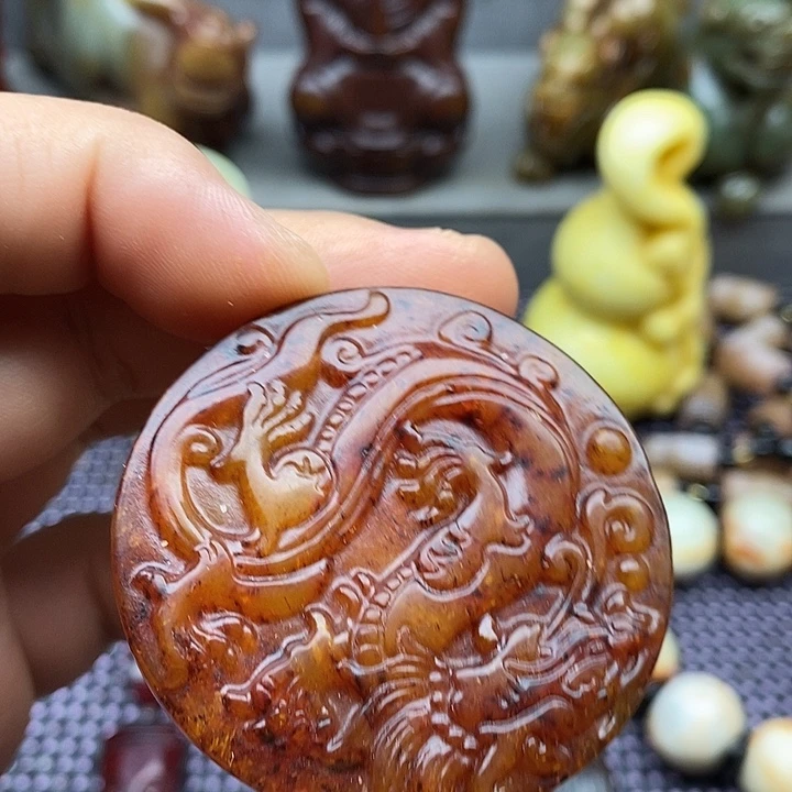 未镶嵌蛇纹石玉颈饰