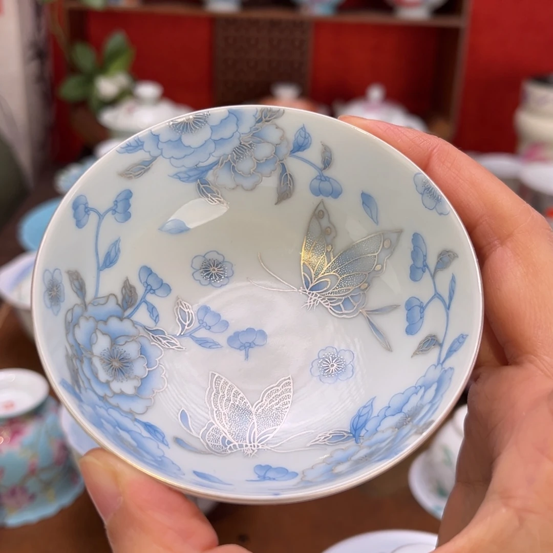 景德镇纯手绘陶瓷茶具