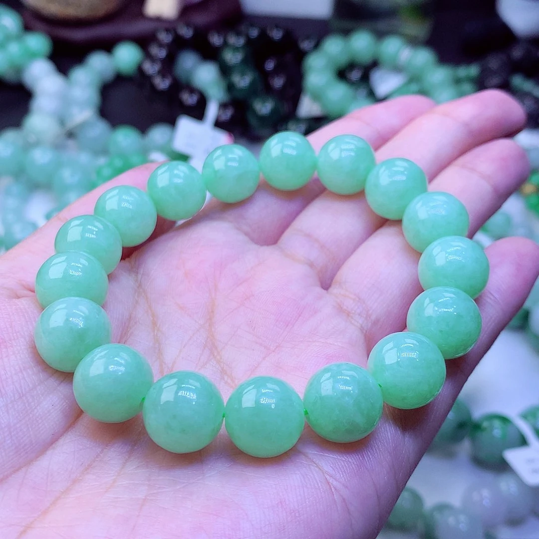 翡翠未镶嵌毛衣链