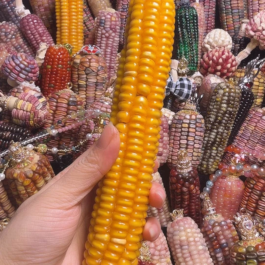 J***O亚克力合金八排金黄毛料
