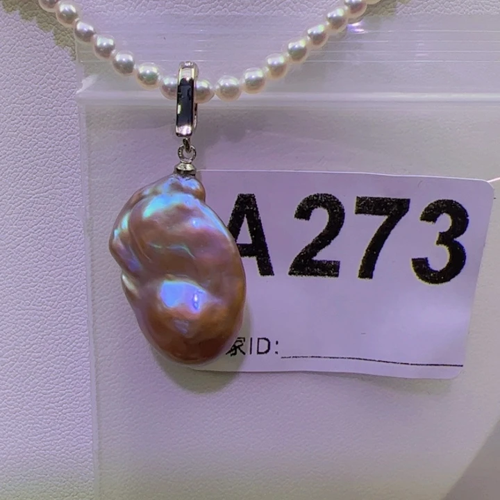 淡水珍珠颈饰合金