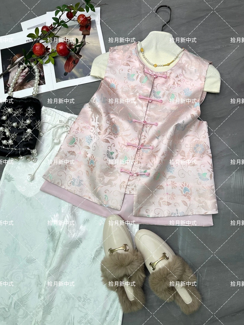 【好运降临】SHIYUE新中式宽松禅意马甲