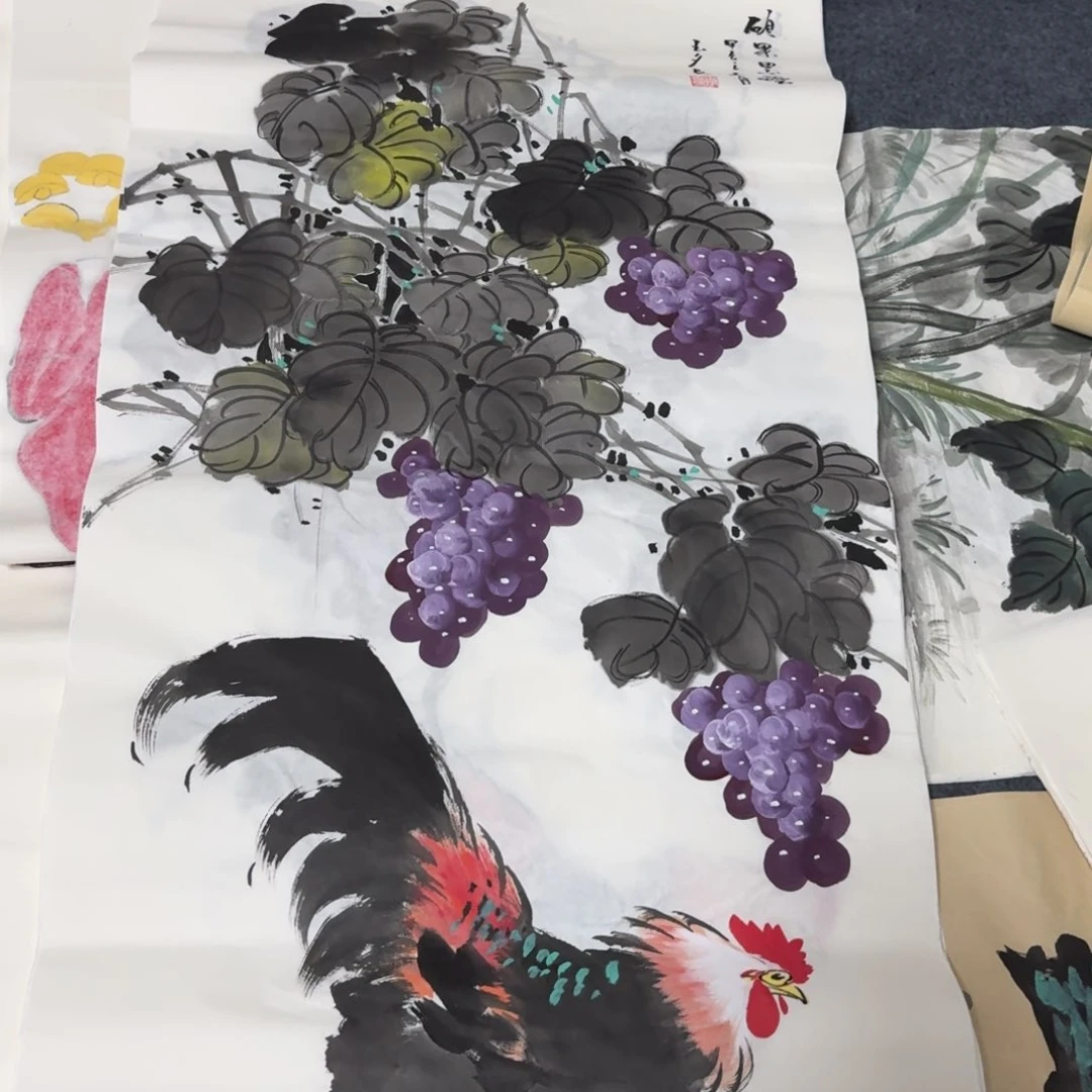 国画晓彤美术馆直播间