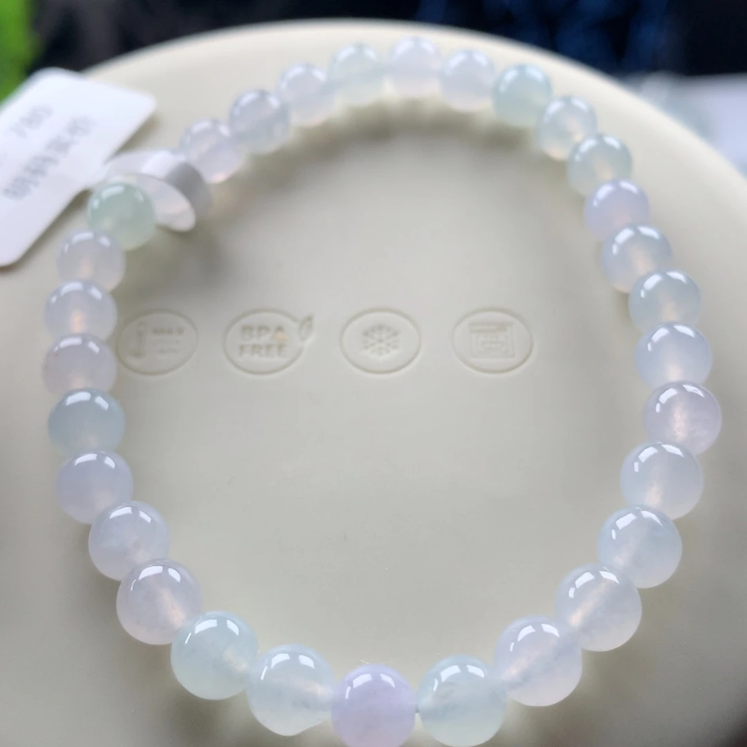 翡翠未镶嵌手链卡5.8