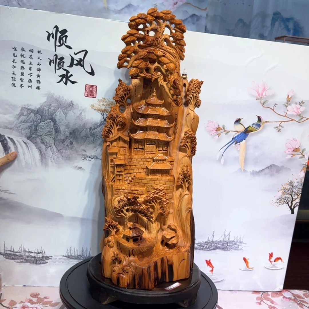 用***1柏木（崖柏）木雕款