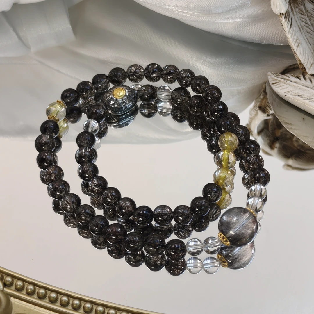 【晟伊】CC托底配比黑铜发多圈+名+日期+地址