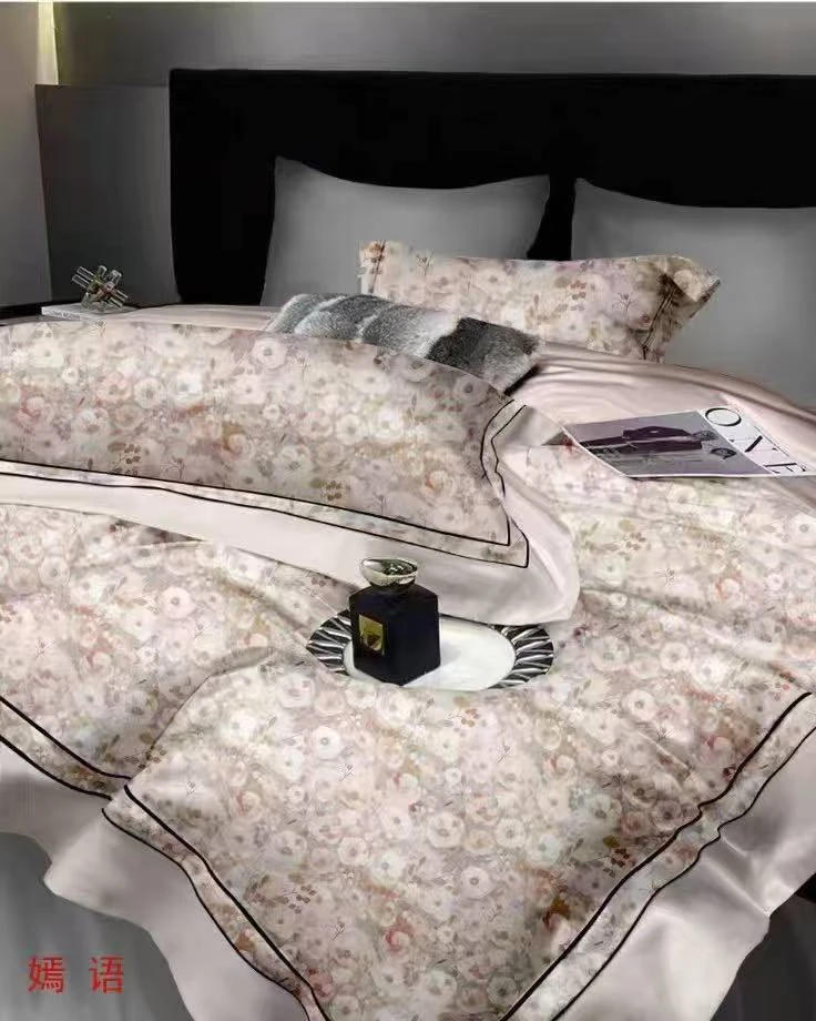 月亮家-超柔天丝棉新科技健康印花高端套件-嫣语