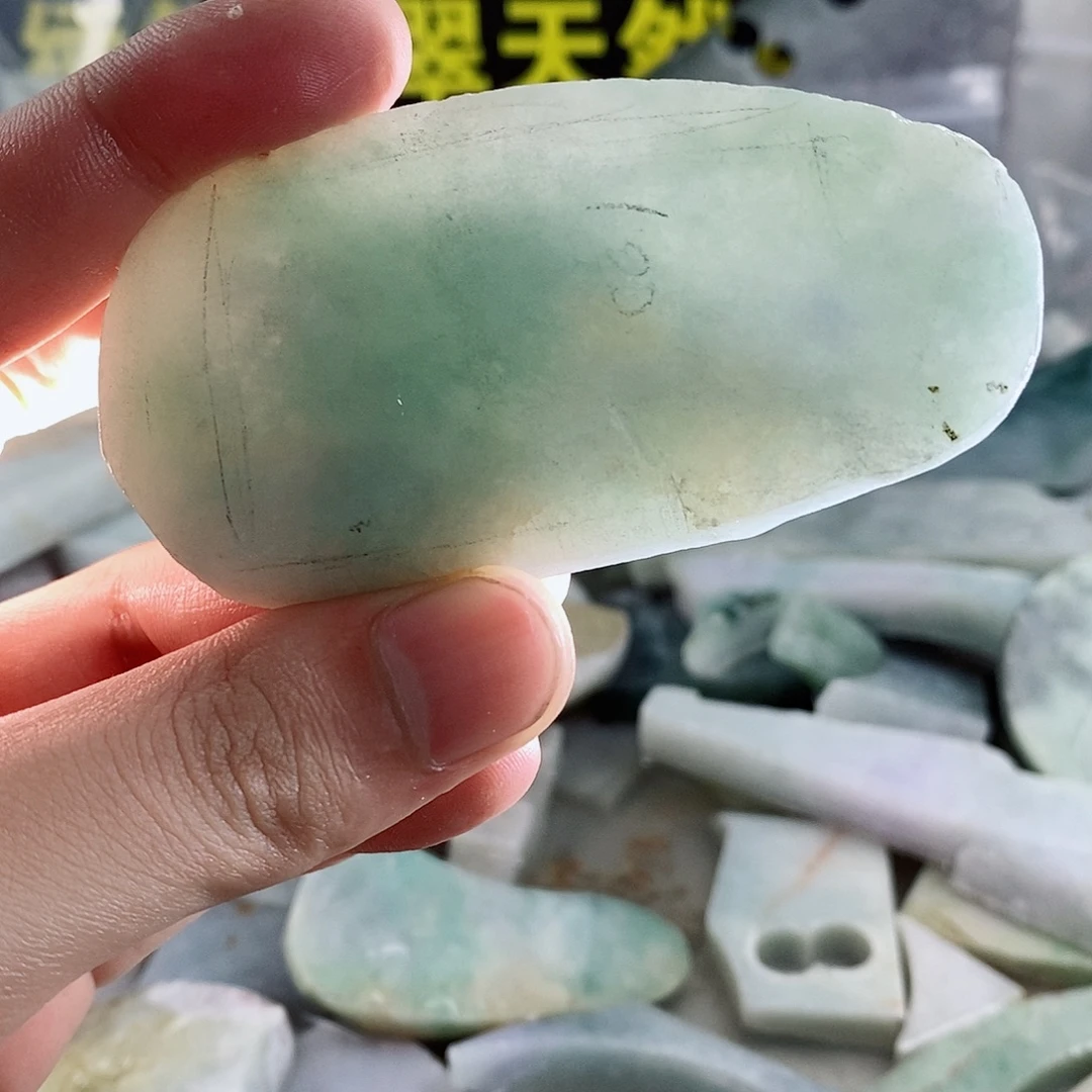 散珠翡翠天然缅甸翡翠a货18