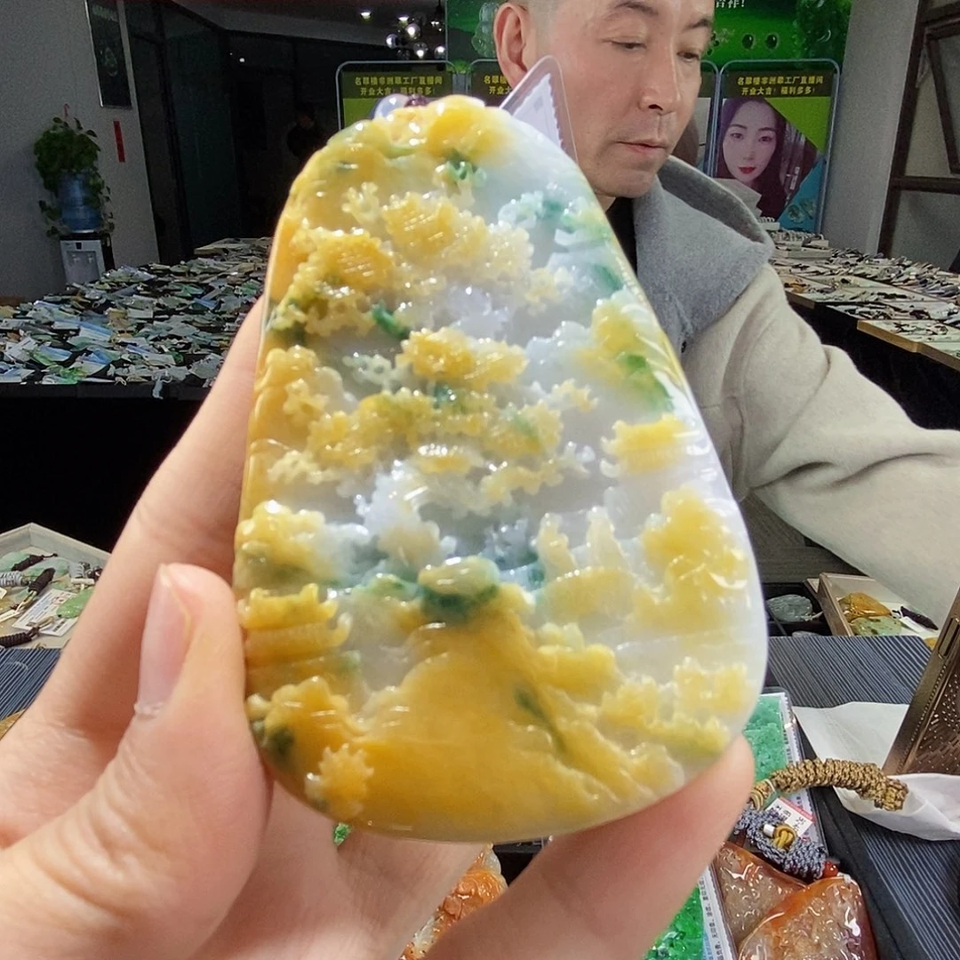 颈饰未镶嵌翡翠翡翠