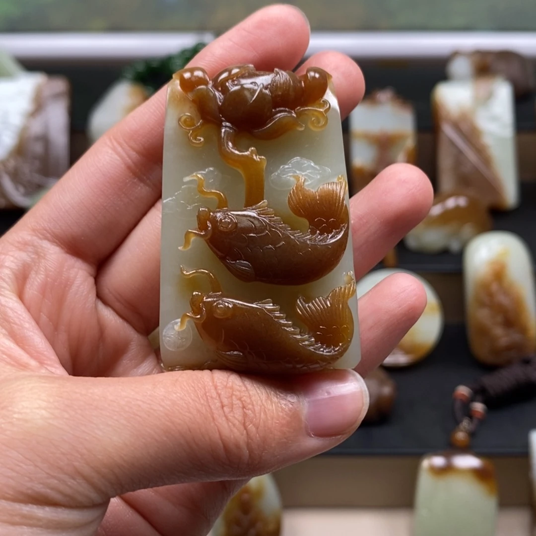 未镶嵌和田玉挂件