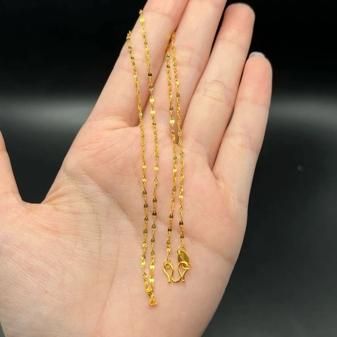 足银银制品 【北野珠宝】足银嘴唇项链-B08H-280